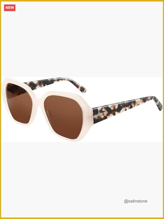 Polarized Hexagon Sunglasses UV400 Protection Retro Shades main image 6